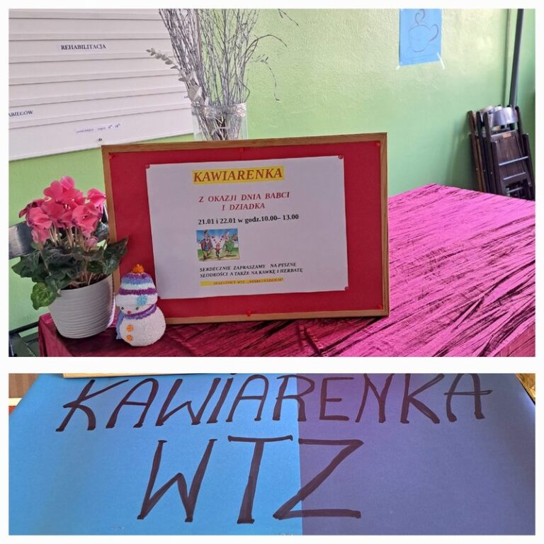 Kawiarenka z okazji dnia Babci i Dziadka